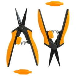 Fiskars Softgrip Nonstick Micro-Tip Snip (2/pk) -Garden Supplies Sales Store Fiskars Softgrip Nonstick Micro Tip Snip 2 pack d