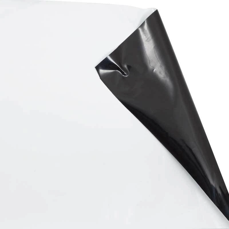 Blackout Poly Film White/Black, 40'x100' 1 Blackout Poly Film White/Black, 40'x100'