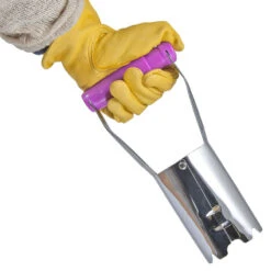 Chrome Hand Bulb Planter -Garden Supplies Sales Store gb012 web2