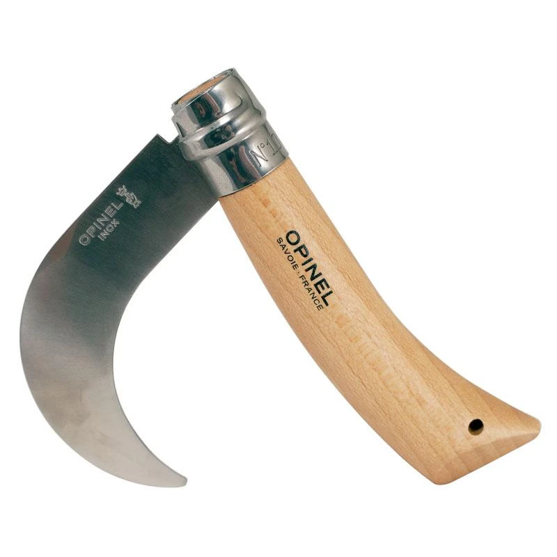 Opinel Folding Pruning/Harvest Knife Stainless Steel No. 10 1 Opinel Folding Pruning/Harvest Knife Stainless Steel No. 10
