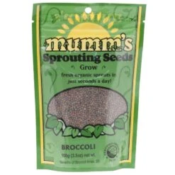 Organic Broccoli Sprouting Seeds (3.5 Oz)