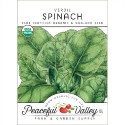 Verdil Spinach Seeds (Organic)