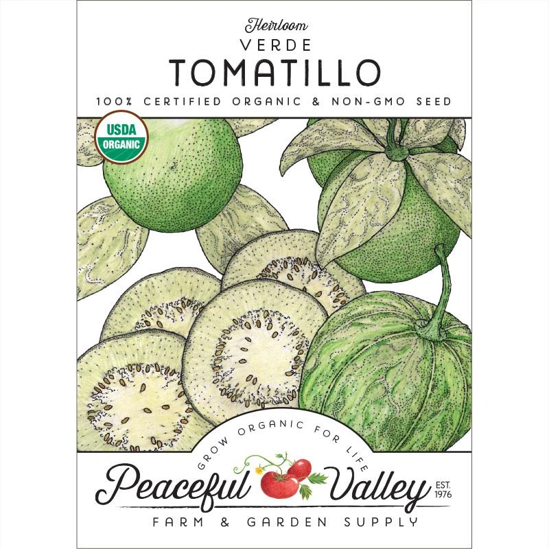 Verde Tomatillo Seeds (Organic) 1 Verde Tomatillo Seeds (Organic)