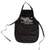 Peaceful Valley's Organic Black Cotton Apron