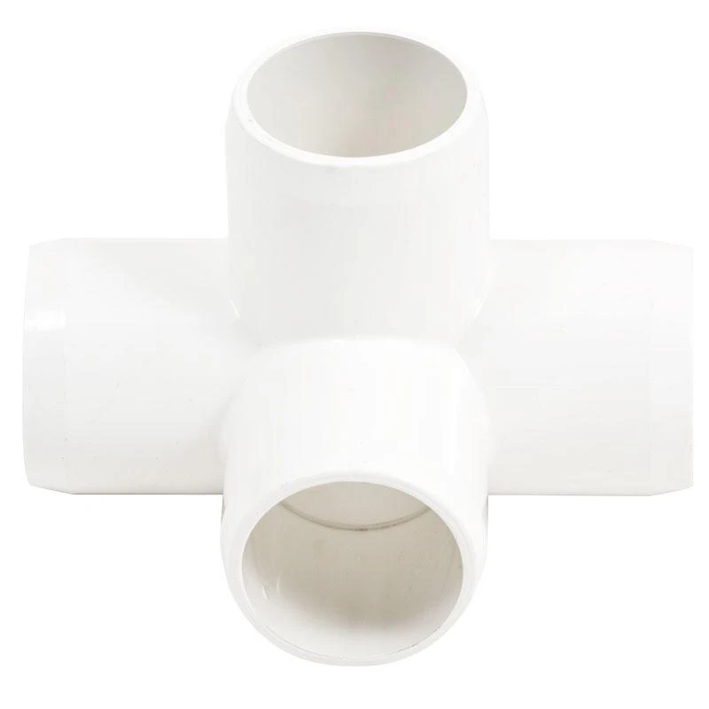 PVC Snap Fitting - 4 Way (3/4") 1 PVC Snap Fitting - 4 Way (3/4")