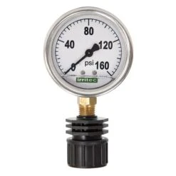 Water Pressure Gauge With Female Hose Thread, 0-160 Psi